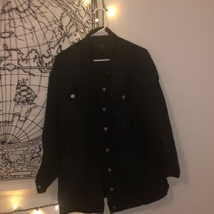 BLACK DENIM JACKET 🤩